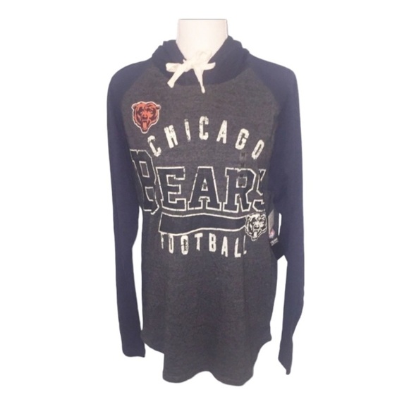NWT Chicago Bears Lightweight NFL Hoodie Size M - Picture 1 of 5
